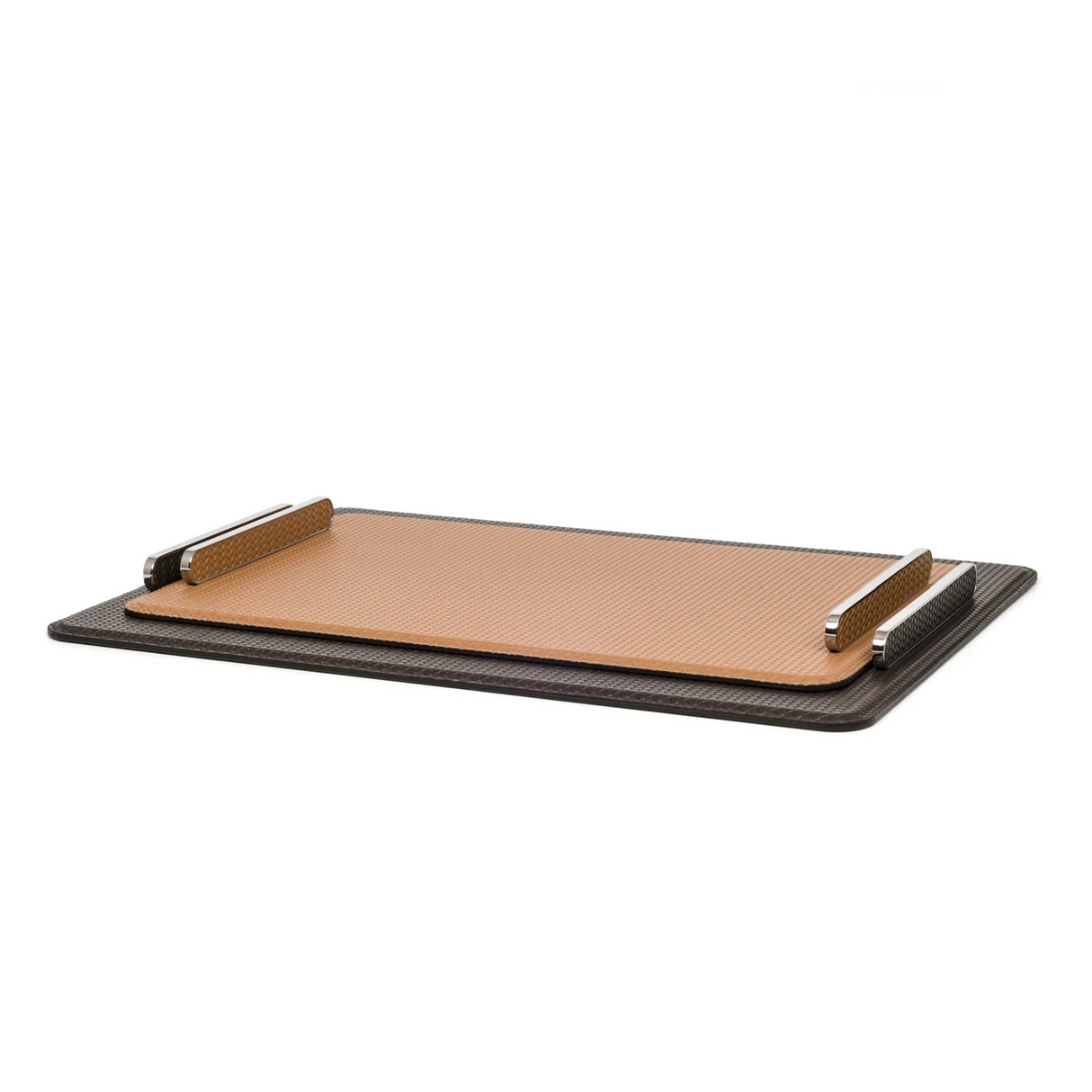   Leather Rectangular Decorative Tray | Oroa.com