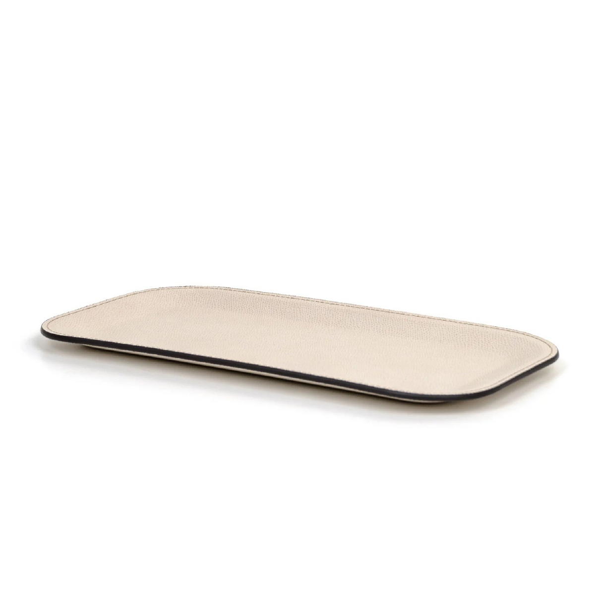   Rectangular Calf Leather Tray | Oroa.com