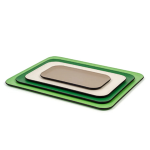   Rectangular Calf Leather Tray | Oroa.com