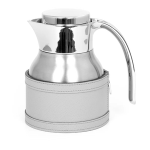   Stainless Steel Leather Thermal Carafe | Oroa.com