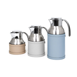   Stainless Steel Leather Thermal Carafe | Oroa.com