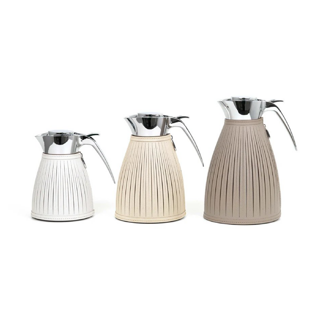   Leather Covered Thermal Carafe | Oroa.com
