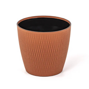   Leather Covered Vase | Oroa.com