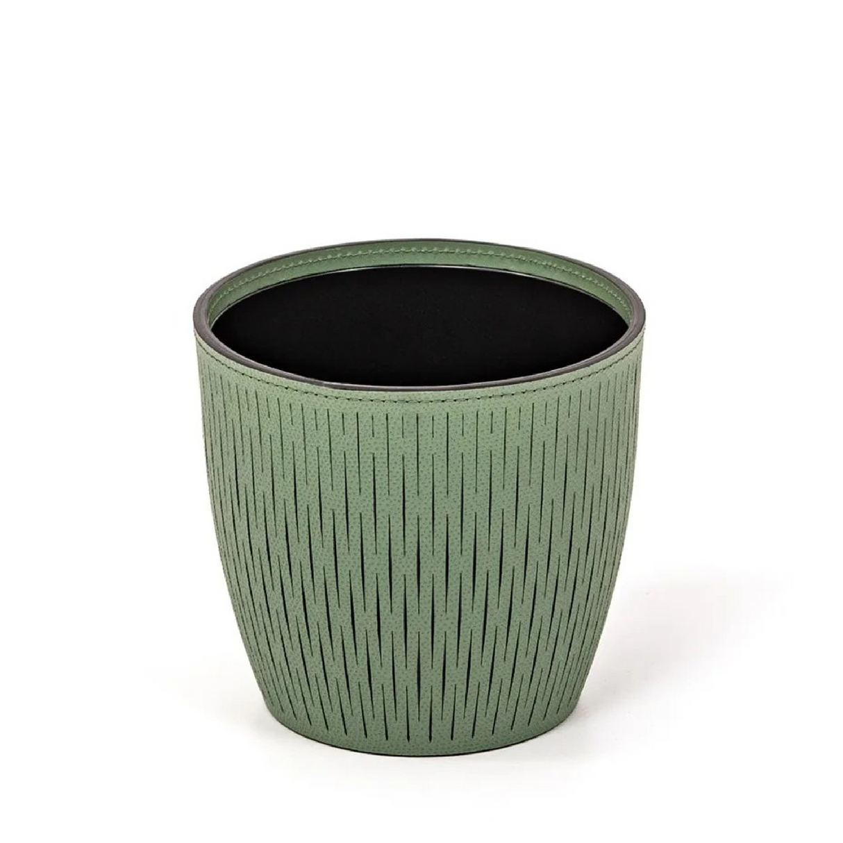   Leather Covered Vase | Oroa.com