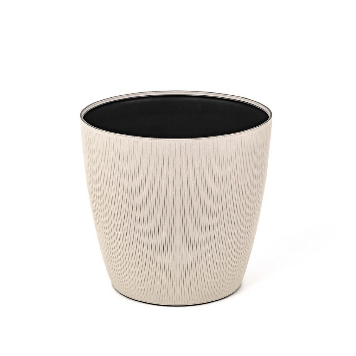   Leather Covered Flower Pot | Oroa.com