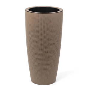   Leather Covered Plant Pot | Oroa.com