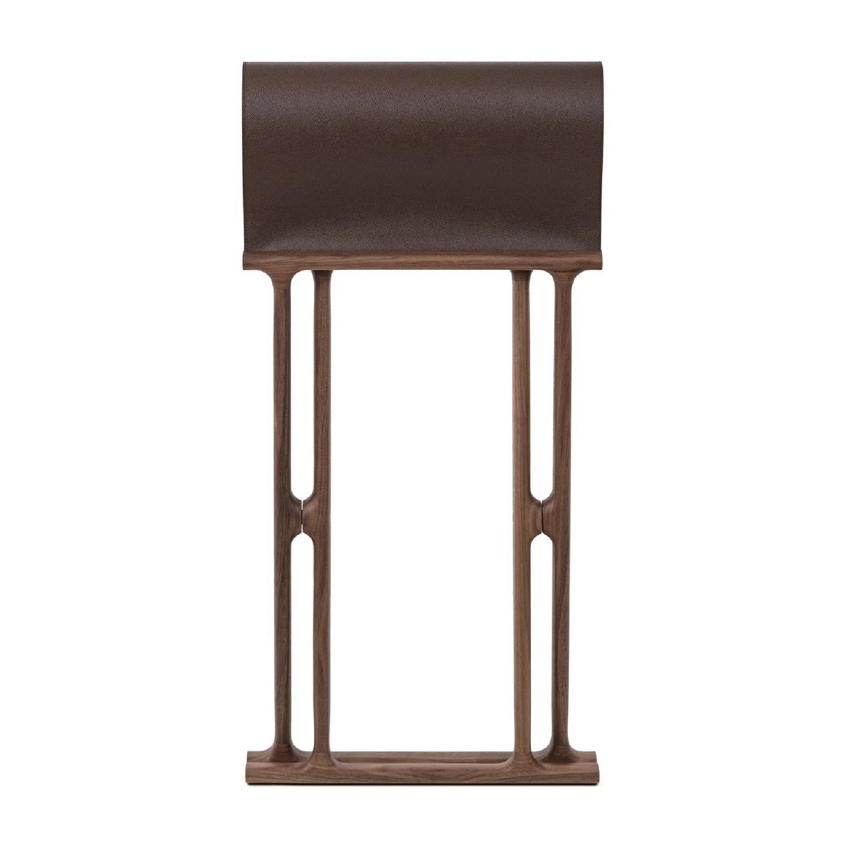   Outdoor Solid Walnut Folding Stool | Oroa.com