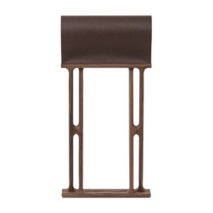   Outdoor Solid Walnut Folding Stool | Oroa.com