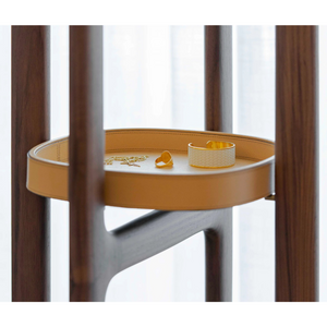   Leather Tray Valet Stand | Oroa.com