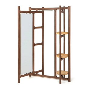   Leather Tray Valet Stand | Oroa.com