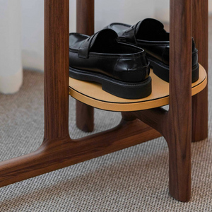   Leather Tray Valet Stand | Oroa.com