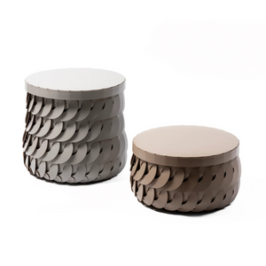   Leather Tall Basket | Oroa.com
