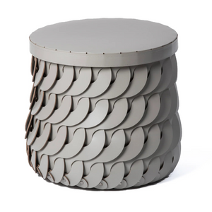   Leather Tall Basket | Oroa.com