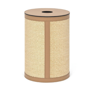   Cylindrical Straw Paper Bin | Oroa.com
