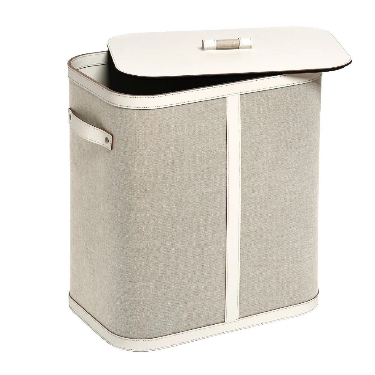   Leather Rectangular Basket | Oroa.com