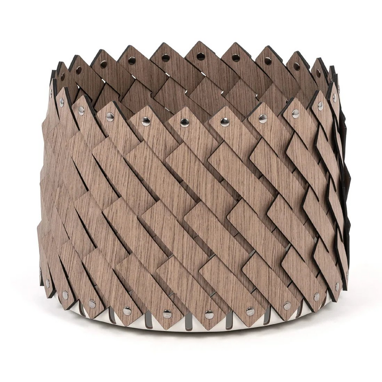   Wood Weave Square Basket S | Oroa.com