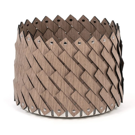   Wood Weave Square Basket S | Oroa.com
