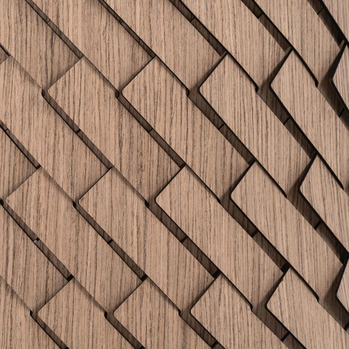   Wood Weave Square Basket S | Oroa.com