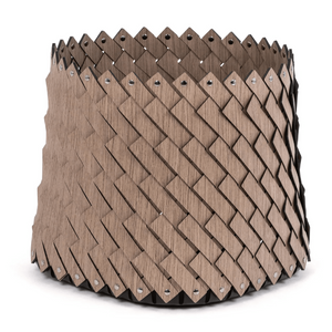   Wood Weave Square Basket | Oroa.com