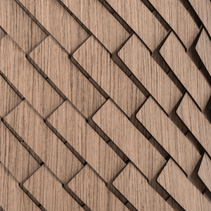   Wood Weave Square Basket | Oroa.com