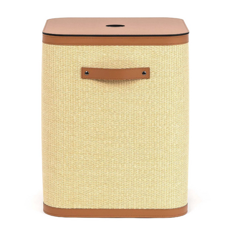   Straw Square Laundry Basket | Oroa.com