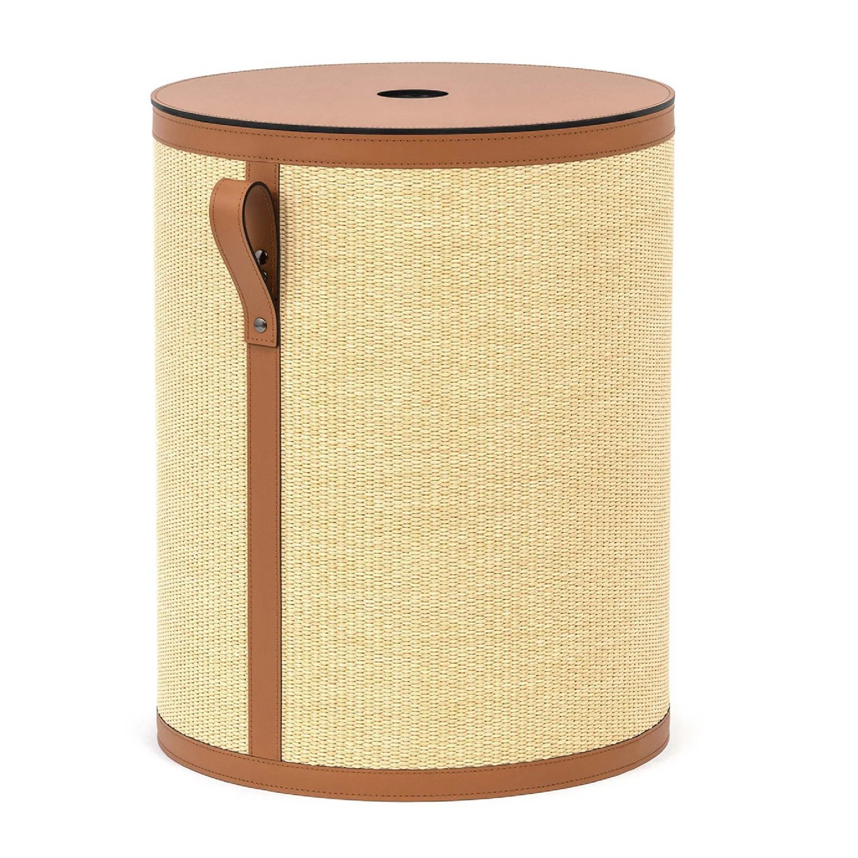   Straw Round Laundry Basket | Oroa.com