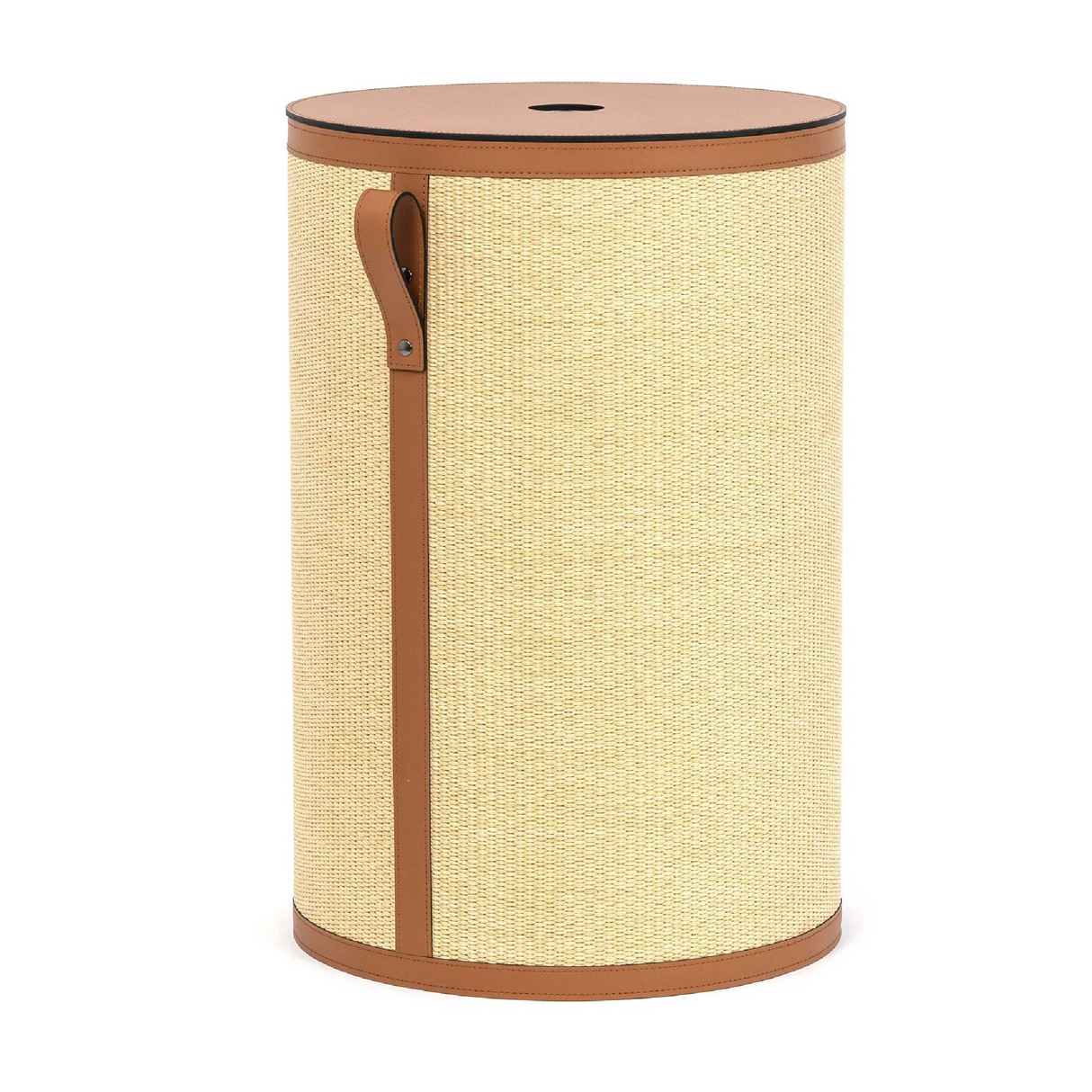   Straw Round Laundry Basket | Oroa.com