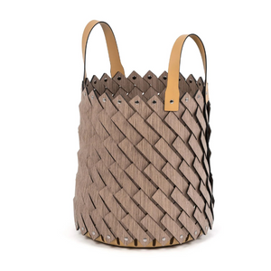   Weave Square Basket with Handles M | Oroa.com