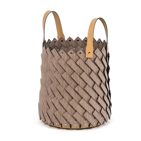   Weave Square Basket with Handles M | Oroa.com