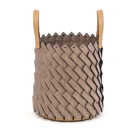   Weave Square Basket with Handles M | Oroa.com