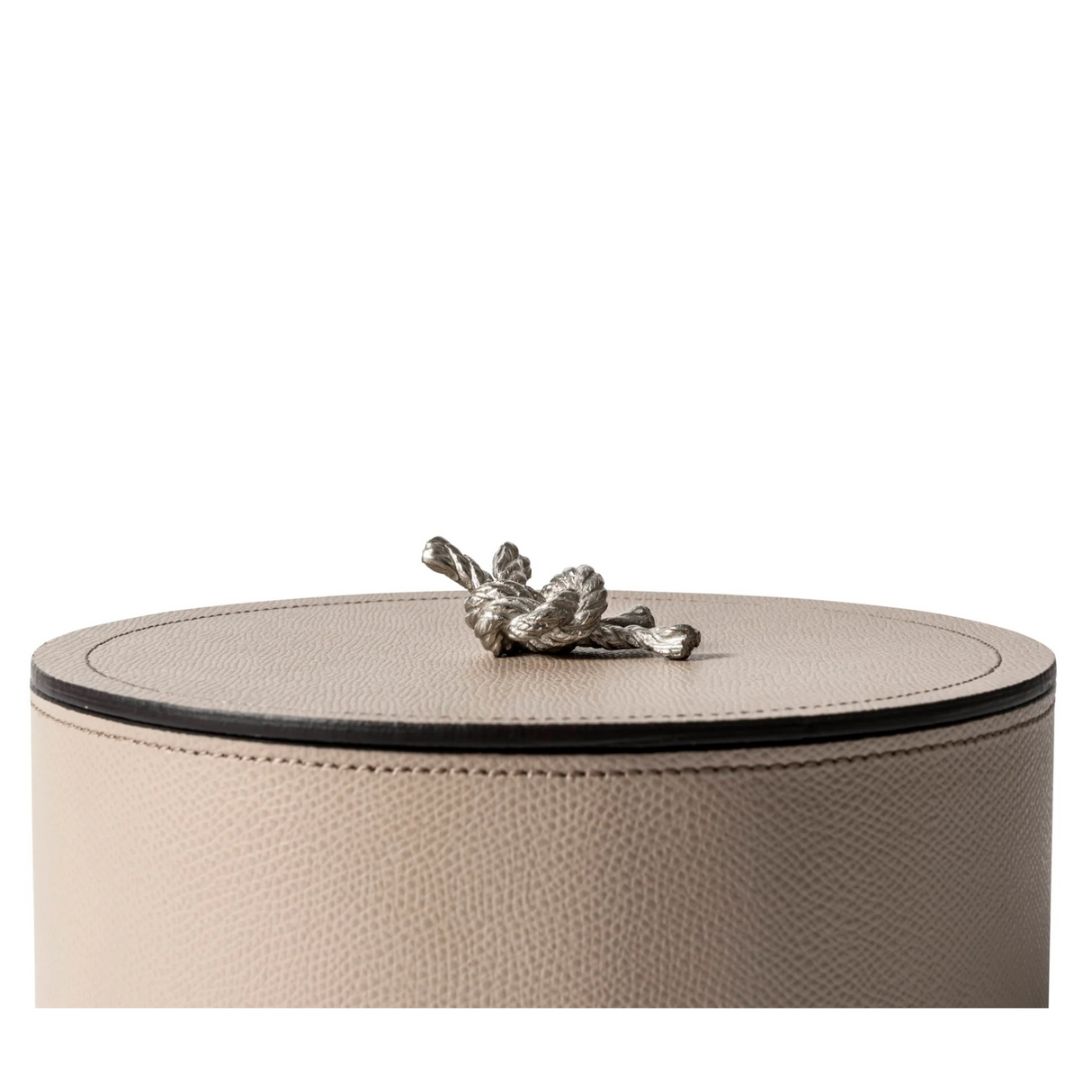   Leather Wrapped Round Box | Oroa.com