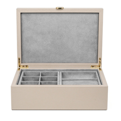   Leather Wrapped Jewelry Box | Oroa.com