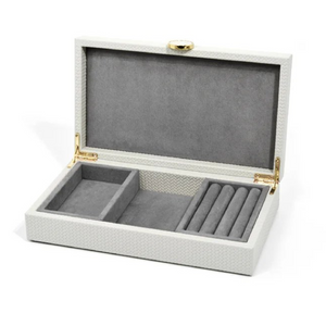   Leather Wrapped Jewelry Box | Oroa.com