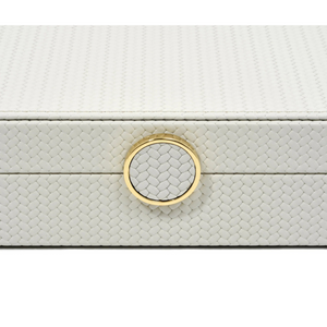   Leather Wrapped Jewelry Box | Oroa.com