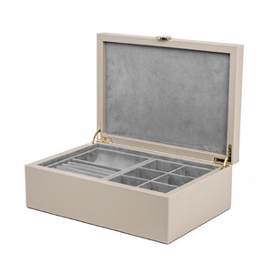   Leather Wrapped Jewelry Box | Oroa.com