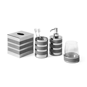   Metal and Leather Toothbrush Holder | Oroa.com