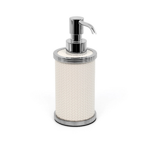   Leather Covered Soap Dispenser | Oroa.com