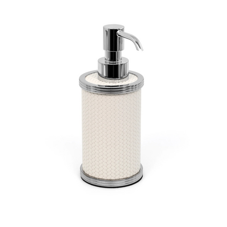   Leather Covered Soap Dispenser | Oroa.com