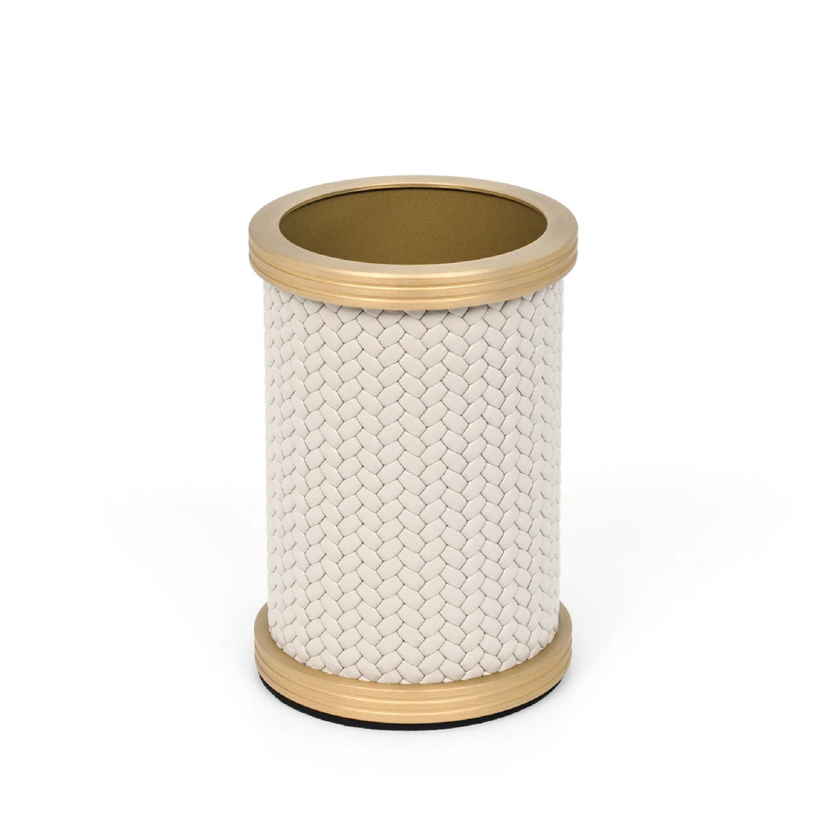   Leather Cylinder Toothbrush Holder | Oroa.com