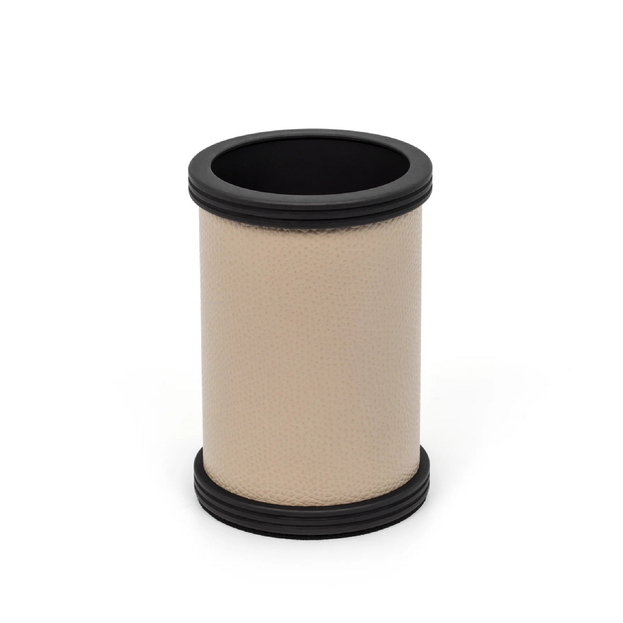   Leather Cylinder Toothbrush Holder | Oroa.com