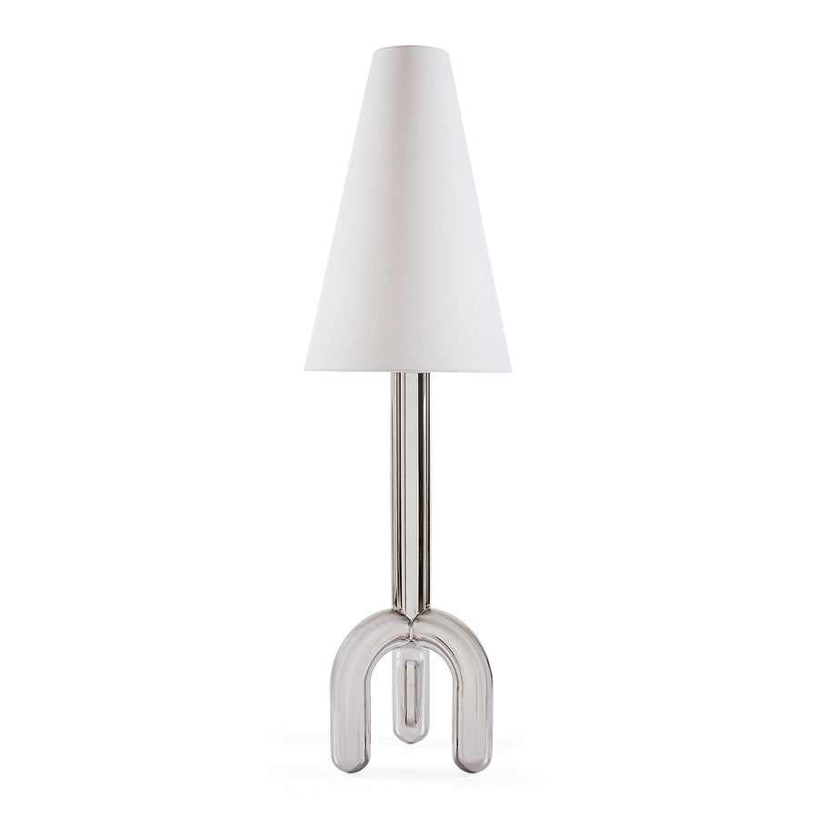   Polished Nickel Floor Lamp | Oroa.com
