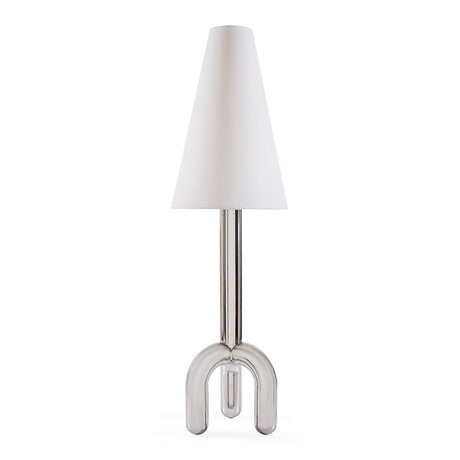   Polished Nickel Floor Lamp | Oroa.com