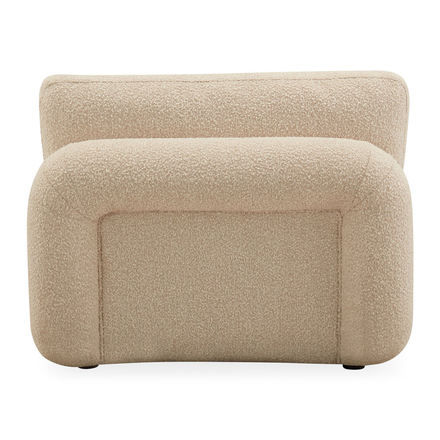   Bouclé Armless Modular Sofa | Oroa.com