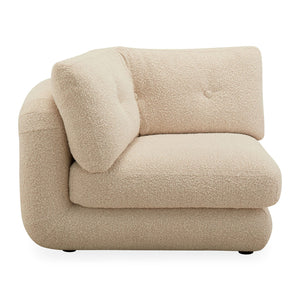   Bouclé Modular Corner Sofa | Oroa.com