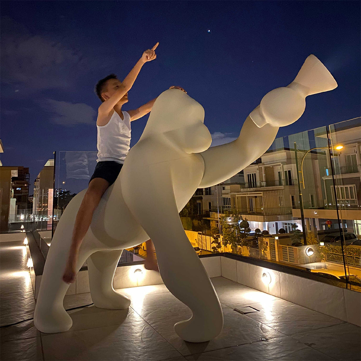   Gorilla Indoor/Outdoor Floor Lamp | Oroa.com