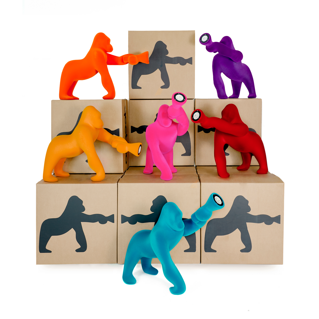   Gorilla-Shaped Table/Floor Lamp XS | Oroa.com