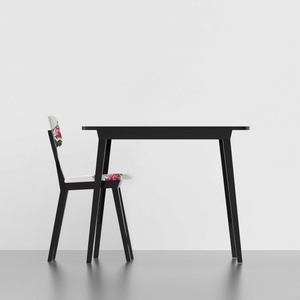   Black Square Table | Oroa.com