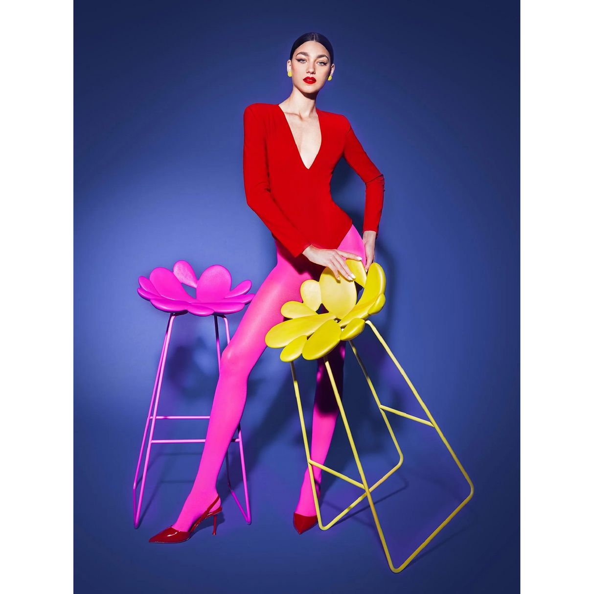  Cactus Design Indoor/Outdoor Stool | Oroa.com