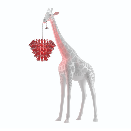   White Giraffe Floor Lamp M | Oroa.com