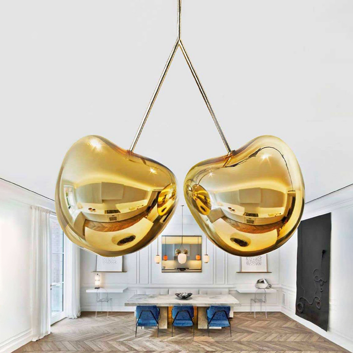   Modern Sculptural Chandelier | Oroa.com